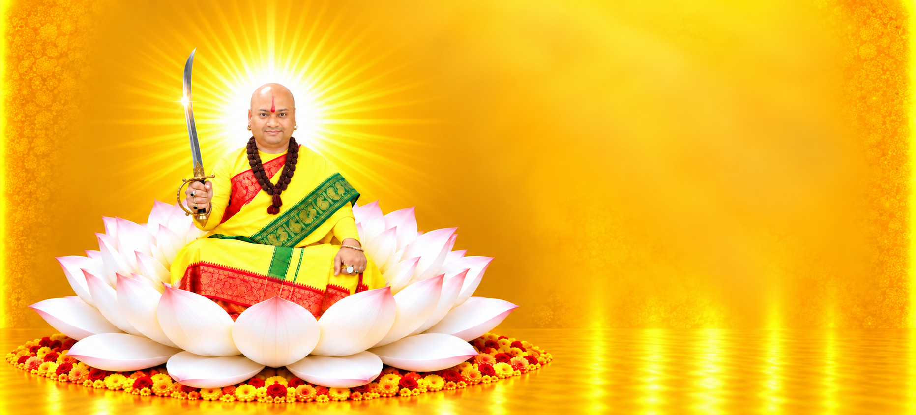 Guru Ji Maharaj at Mahamaya Dham Gayeshpur