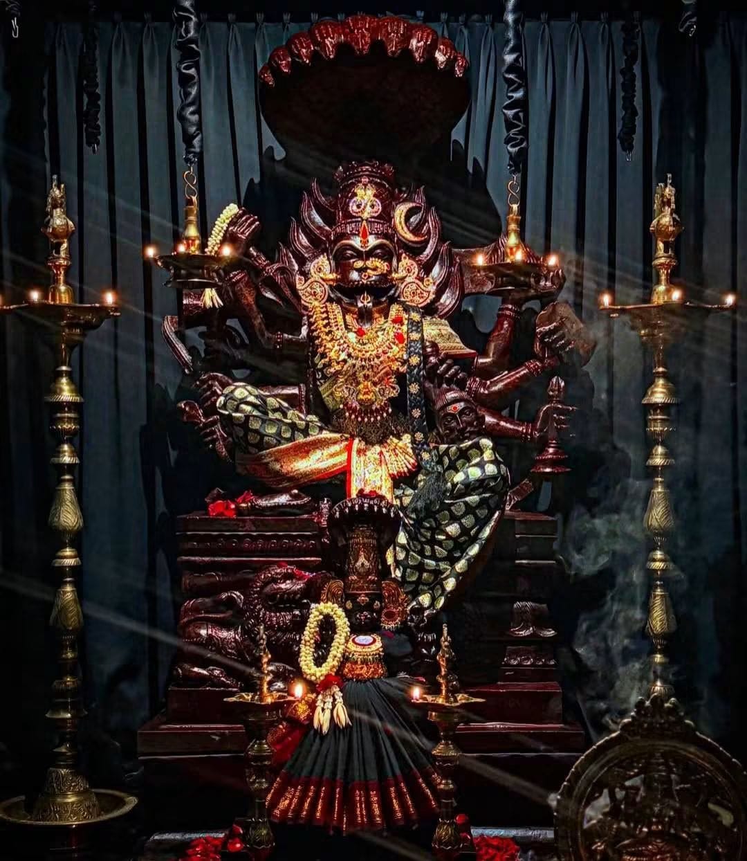 Sacred Puja at Mahamaya Dham Gayeshpur